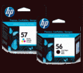 Recarga Hp66 e HP57 a R$19,99